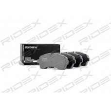 402B0407 RIDEX Комплект гальмівних колодок дисковий гальм