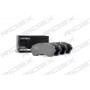 402B0407 RIDEX Комплект гальмівних колодок дисковий гальм