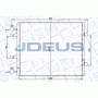 M-7230960 JDEUS Конденсатор кондиціонера