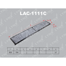 LAC-1111C LYNXauto Фільтр повітря у внутрішньому просторі