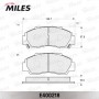 E400218 MILES Комплект гальмівних колодок дисковий гальм