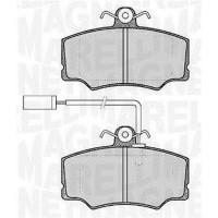 363916060119 MAGNETI MARELLI КомплеК т гальмівних колодок, дискове гальмо