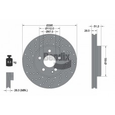 BDS1209HC BENDIX Braking Гальмівний диск