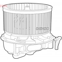 DEA23013 DENSO Вентилятор салону