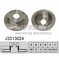 J3313024 NIPPARTS Гальмівний диск