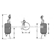 FDD310 AVA QUALITY COOLING Осушувач кондиціонера