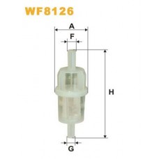 WF8126 WIX FILTERS Паливний фільтр