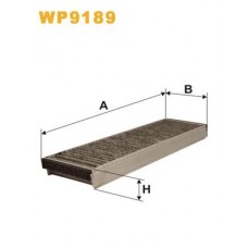 WP9189 WIX FILTERS Фільтр повітря у внутрішньому просторі