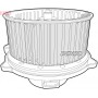 DEA41011 DENSO Вентилятор салону
