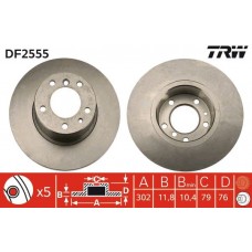 DF2555 TRW Гальмівний диск