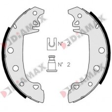 N01035 DIAMAX Комплект гальмівних колодок