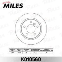 K010560 MILES Гальмівний диск