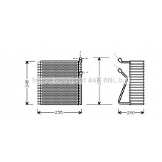 VOV091 AVA QUALITY COOLING Випарник кондиціонера