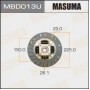 MBD013U MASUMA Диск зчеплення
