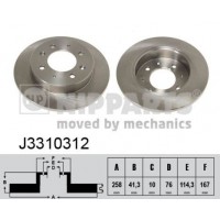 J3310312 NIPPARTS Гальмівний диск