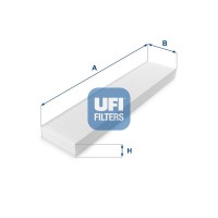 53.162.00 UFI Фільтр повітря у внутрішньому просторі