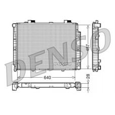 DRM17088 DENSO Радіатор охолодження двигуна