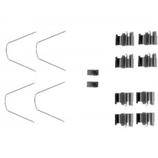8DZ 355 203-161 HELLA Комплектуючі колодки дискового гальма