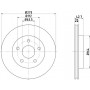 MDC841 MINTEX Гальмівний диск