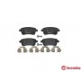 P 68 041 BREMBO Комплект гальмівних колодок дисковий гальм