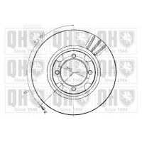 BDC3733 QUINTON HAZELL Гальмівний диск