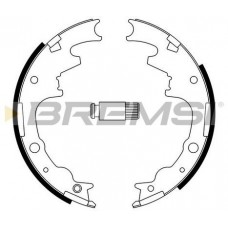 GF4704 BREMSI Комплект гальмівних колодок