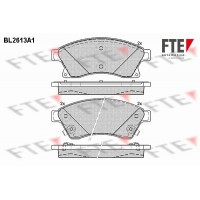 BL2613A1 FTE КомплеК т гальмівних колодок, дискове гальмо