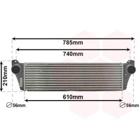 30014701 VAN WEZEL Интеркулер
