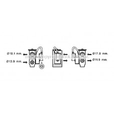 BW1431 AVA QUALITY COOLING Розширювальний клапан кондиціонера