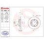 08.7860.10 BREMBO Гальмівний диск