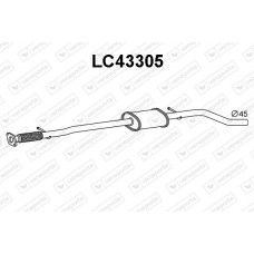 LC43305 VENEPORTE Предглушник вихлопних газів