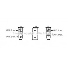 DN1358 AVA QUALITY COOLING Розширювальний клапан кондиціонера