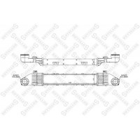 10-40051-SX STELLOX Интеркулер