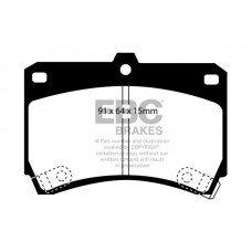 DP884 EBC Brakes КомплеК т гальмівних колодок, дискове гальмо