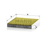 FP 26 009 MANN-FILTER Фільтр повітря у внутрішньому просторі