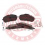 13046038702N-SET-MS MASTER-SPORT GERMANY Комплект гальмівних колодок дисковий гальм