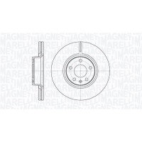 361302040460 MAGNETI MARELLI Гальмівний диск