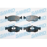 5SP756 SAMKO Комплект гальмівних колодок дисковий гальм