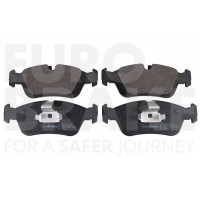 5502221525 EUROBRAKE Комплект гальмівних колодок дисковий гальм