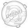 DEA09021 DENSO Вентилятор салону