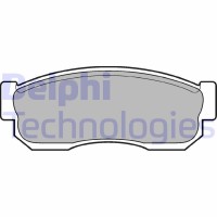 LP744 DELPHI Комплект гальмівних колодок дисковий гальм