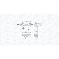 351319204080 MAGNETI MARELLI Интеркулер