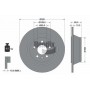 BDS2079 BENDIX Braking Гальмівний диск