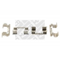 9324 MAPCO Комплектуючі колодки дискового гальма
