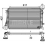 CI 167 000P MAHLE Интеркулер