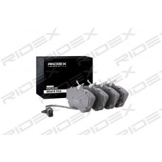 402B0796 RIDEX Комплект гальмівних колодок дисковий гальм