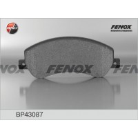BP43087 FENOX Комплект гальмівних колодок дисковий гальм