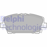 LP1970 DELPHI Комплект гальмівних колодок дисковий гальм