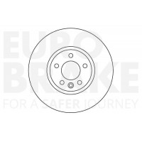 58152047142 EUROBRAKE Гальмівний диск