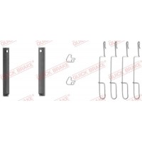 109-1280 QUICK BRAKE Комплектуючі колодки дискового гальма